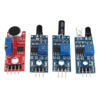 Набор датчиков, сенсоров и модулей для Arduino / Raspberry - 16 шт