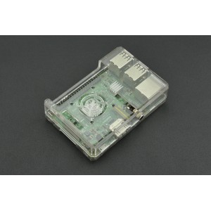 Прозрачный корпус ABS для Raspberry Pi B+/2B/3B/3B+ с окном для доступа 40 Pin GPIO