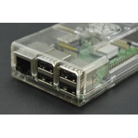 Прозрачный корпус ABS для Raspberry Pi B+/2B/3B/3B+ с окном для доступа 40 Pin GPIO