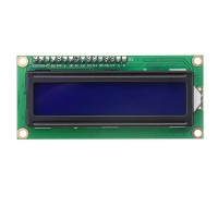 LCD1602 Символьный дисплей 16x2 Синий с I2C/SPI конвертером