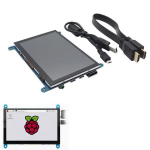 LCD дисплей 5'' 800x480 HDMI тачскрин с меню OSD для Raspberry Pi 3 B+ / BB / Banana Pi / PC / Xbox360 / PS4 / Nintendo