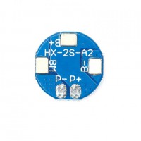 Модуль защиты li-ion аккумуляторов PCB BMS 2S 18650 5A круглый