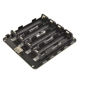 Аккумуляторный блок 4x18650 для питания плат Arduino, ESP8266, ESP32