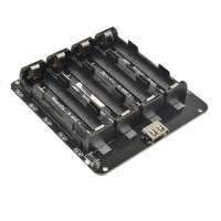 Аккумуляторный блок 4x18650 для питания плат Arduino, ESP8266, ESP32