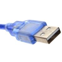 Кабель USB A - mini USB B - 30 см