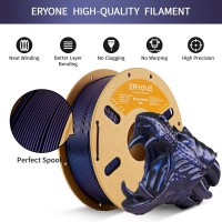PLA Burnt Titanium Blue Purple 1,75 мм 1 кг (Eryone) титановый сине-фиолетовый