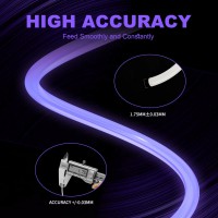 PLA Glow-in-the dark 1,75 мм 1 кг (Eryone) фиолетовый люминесцентный