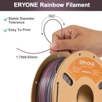 PLA Lagoon Rainbow 1,75 мм 1 кг (Eryone) разноцветный