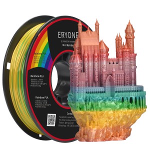 PLA Mini Rainbow 1,75 мм 1 кг (Eryone) разноцветный