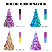 Набор из 4 катушек 0.25 кг пластика PLA Silk Dual Color 1,75 мм (Eryone) разных цветов - Тип 7