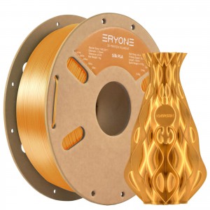 PLA Silk Gold 1,75 мм 1 кг (Eryone) Золото