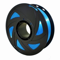 PLA Silk 1,75 мм 1 кг (Kuongshun) синий