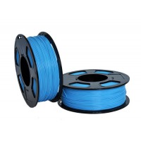 Пластик для 3D принтера GF ABS BLUE MOON 1,75 мм 1 кг (u3print) голубой