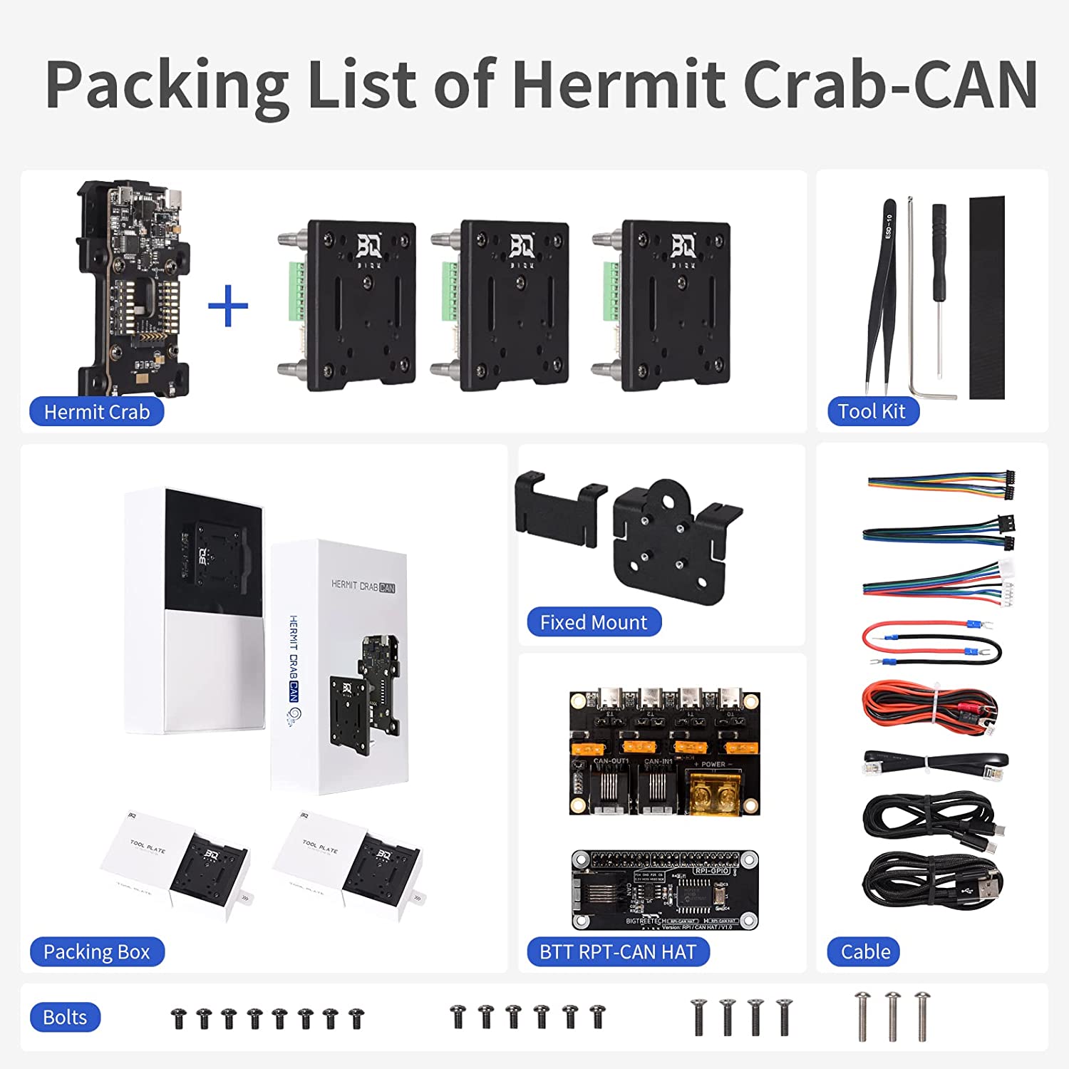 Hermit Crab - комплектация