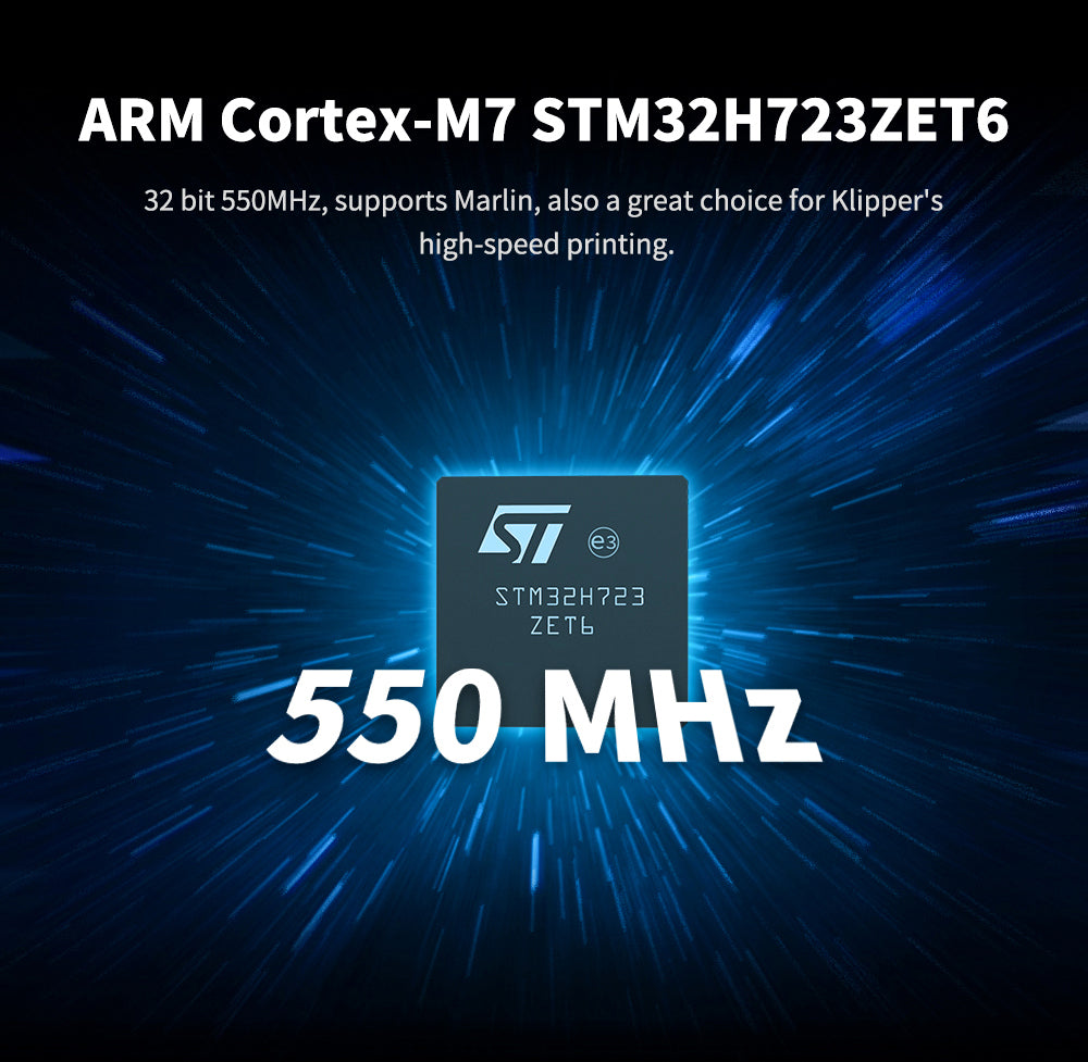Octopus Max EZ - ARM Cortex-M7 STM32H723ZET6