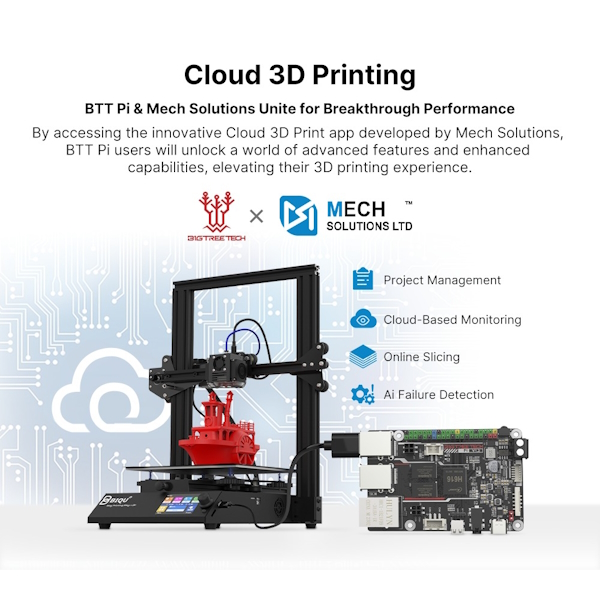 BigTreeTech Pi v1.2 - облачная 3D печать