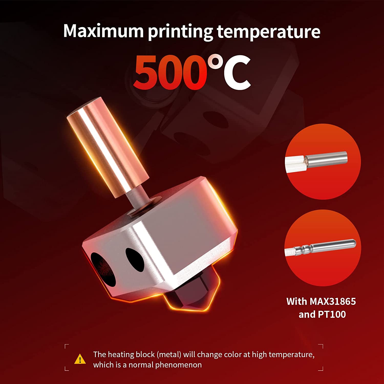 BIQU H2 500 - Температура нагрева до 500 градусов